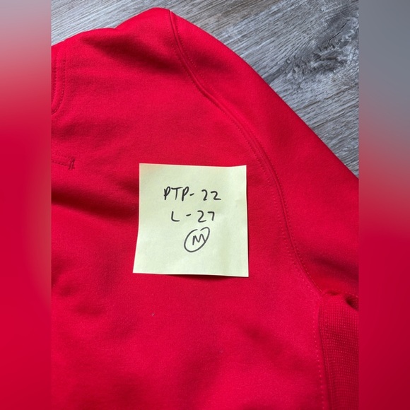 Nike Phillies Sweatshirt Hoodie Fightin Phils 2013 Baseball Red Blue Size M - Picture 12 of 12